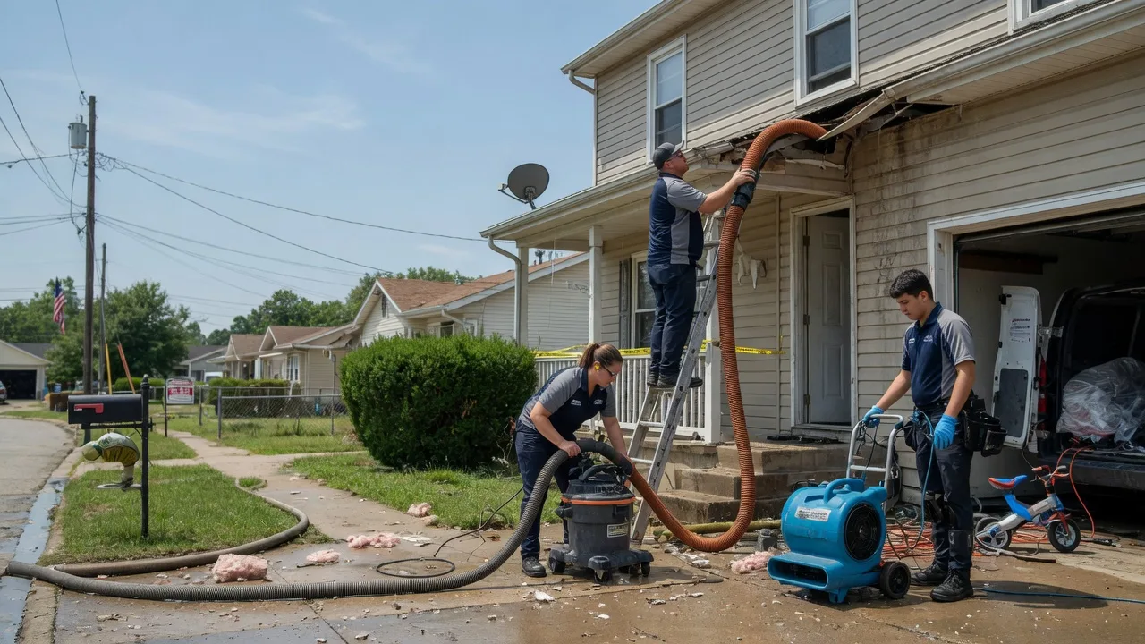 Water Damage Restoration in Piper City, IL near me